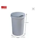 Twinga - Prullenbak + klepdeksel - 45L