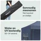 LifeGoods Partytent met Zijwanden - 3x3 m