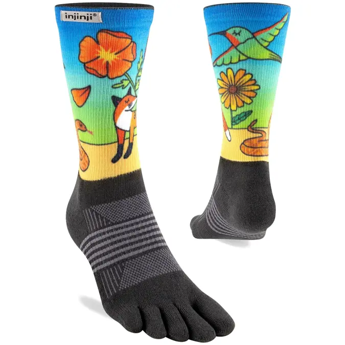 Injinji Women's Trail Midweight Crew -Unisex