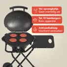 KitchenBrothers Elektrische BBQ – 2400W