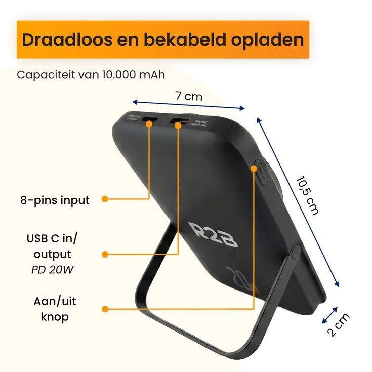 Telefoonhouder Fiets + Powerbank Magsafe