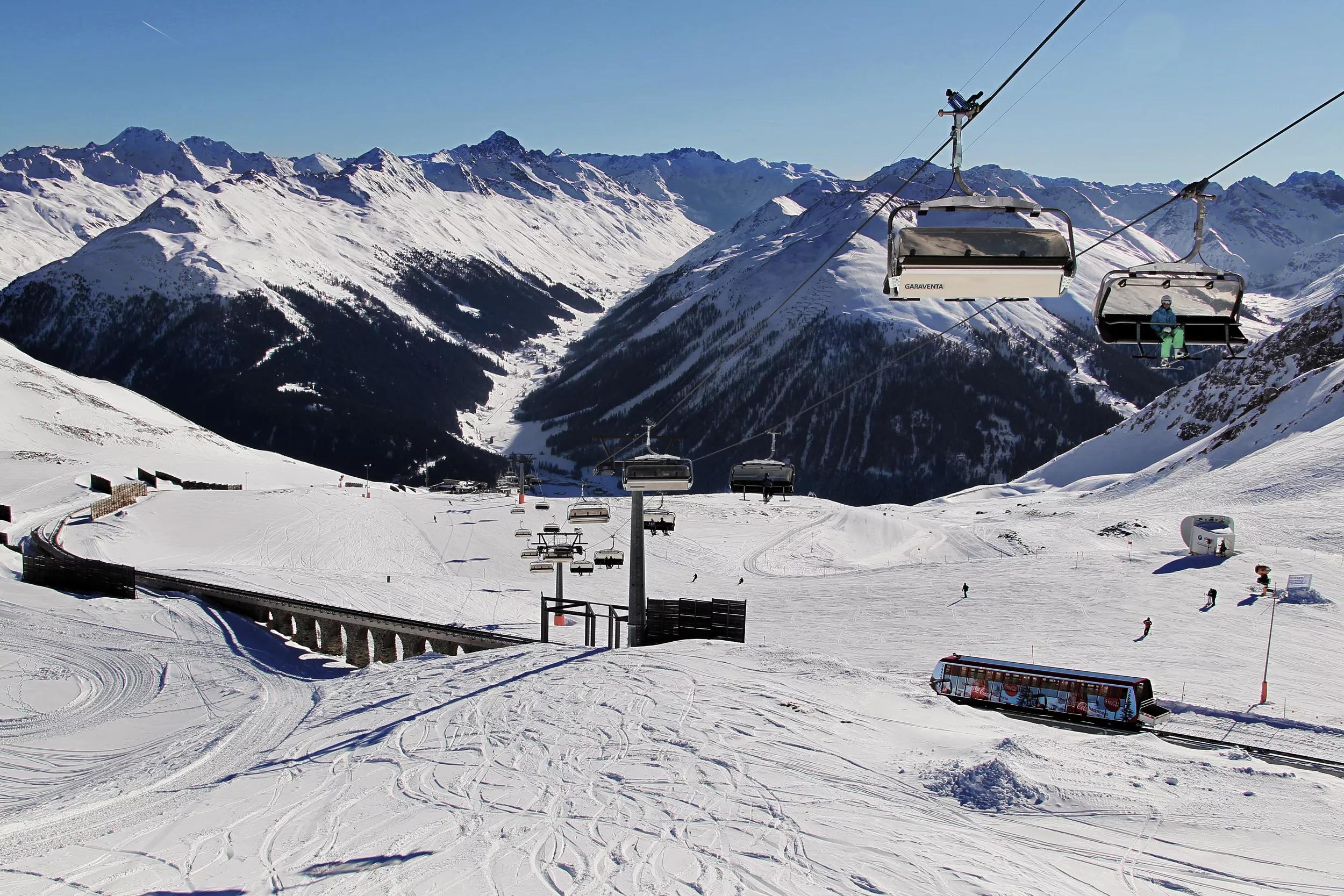Musterbilder fuer Davoser Bergbahnen