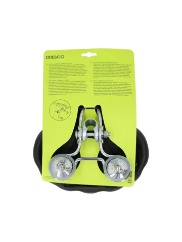 Comfortabel unisex zadel voor transportfietsen