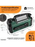 Noodradio® Solar Powerbank 10.000 mAh