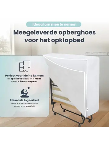 Troonz Vouwbed Verona - 90 x 200 - Set