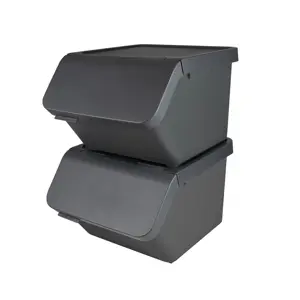 Sigma home - Prullenbak + deksel 45L - 2-dlg