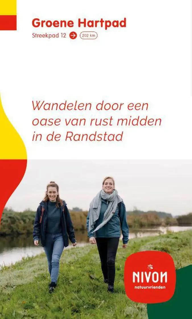 Nivon Wandelgids Streekpad 12 Groene Hartpad