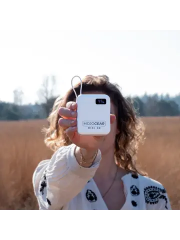 Powerbank 10.000 mAh met Kabels - Wit