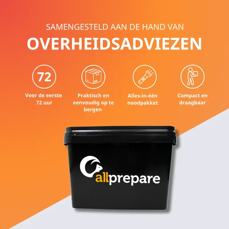 Noodpakket Basis 72 uur