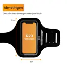 Waterdichte Hardloop Telefoonhouder t/m 6 inch