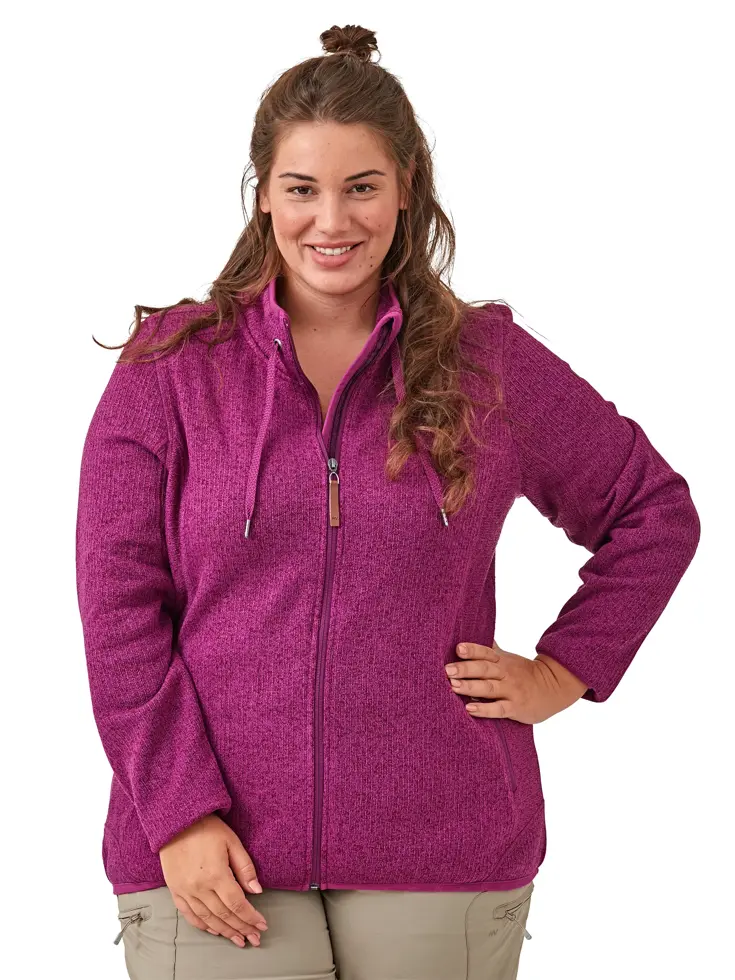 Vanity - Fleece Vest Dames - Plus Size
