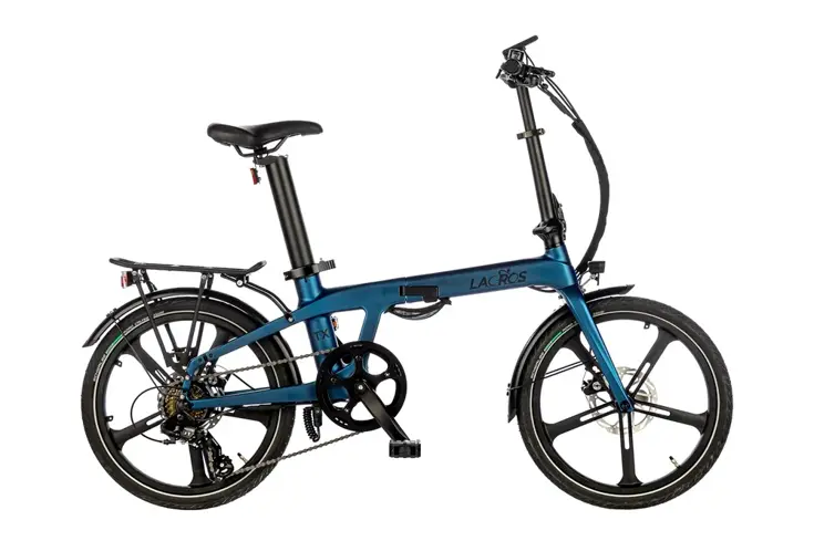 Lacros TX Carbon blauw opvouwbare e-bike