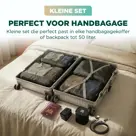 Remodius Packing Cubes Set 4-delig met Compressie