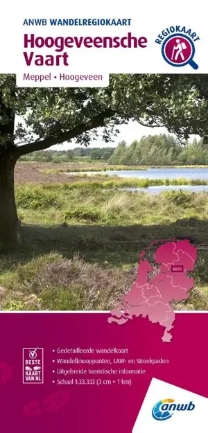 ANWB Wandelkaart Hoogeveensche-Vaart 