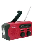 Noodradio FM Solar Powerbank Opwindbaar