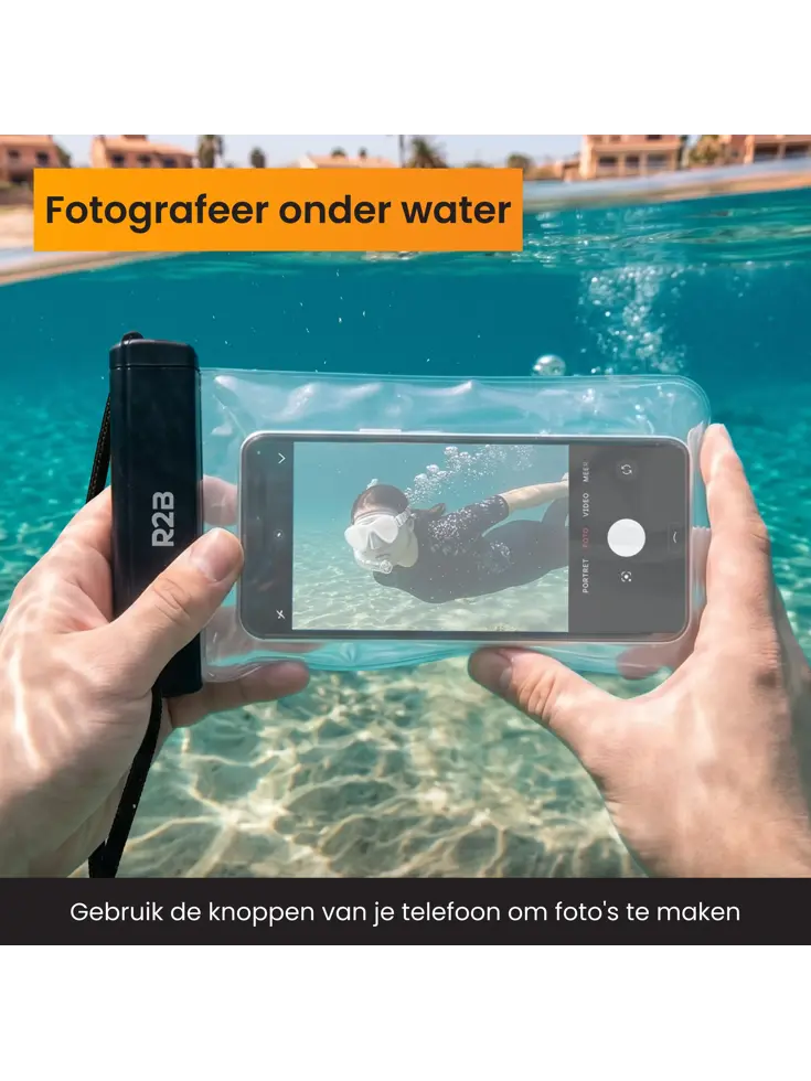 Waterdicht Telefoonhoesje met Koord