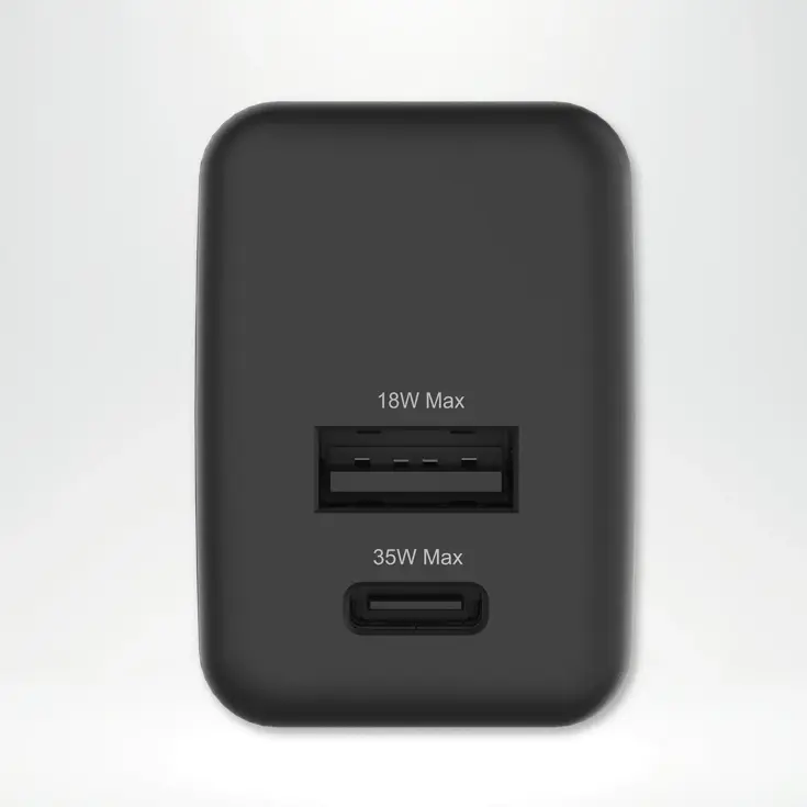 Wall Charger - Oplader - USB-C/USB - 35 Watt