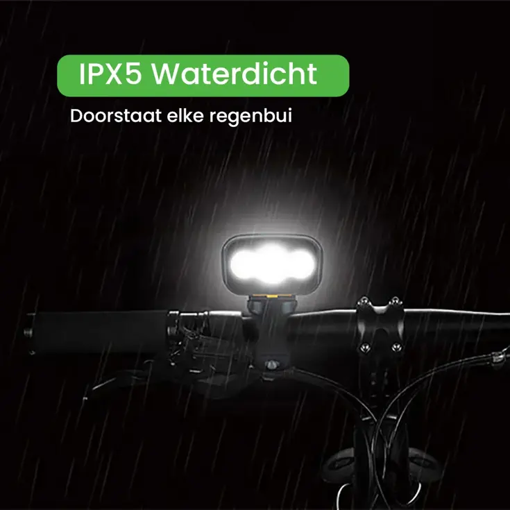 Fietsverlichting Set - 1.500 Lumen - Oplaadbaar