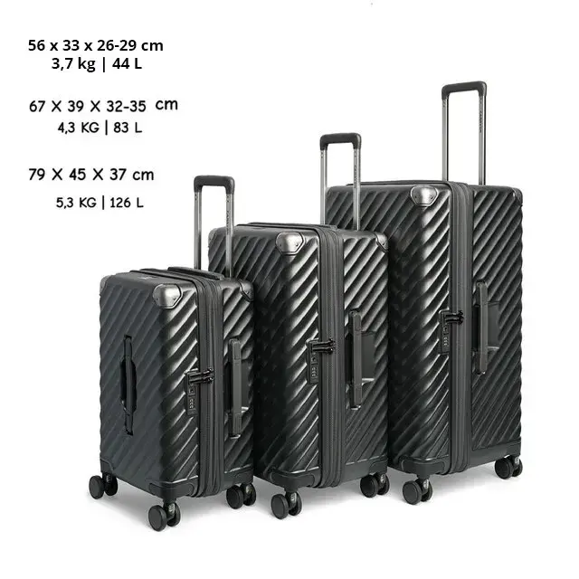 Trunk Luxe Kofferset 3-delig