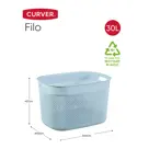 Curver Filo Mand XL - 30L - Stone Blue