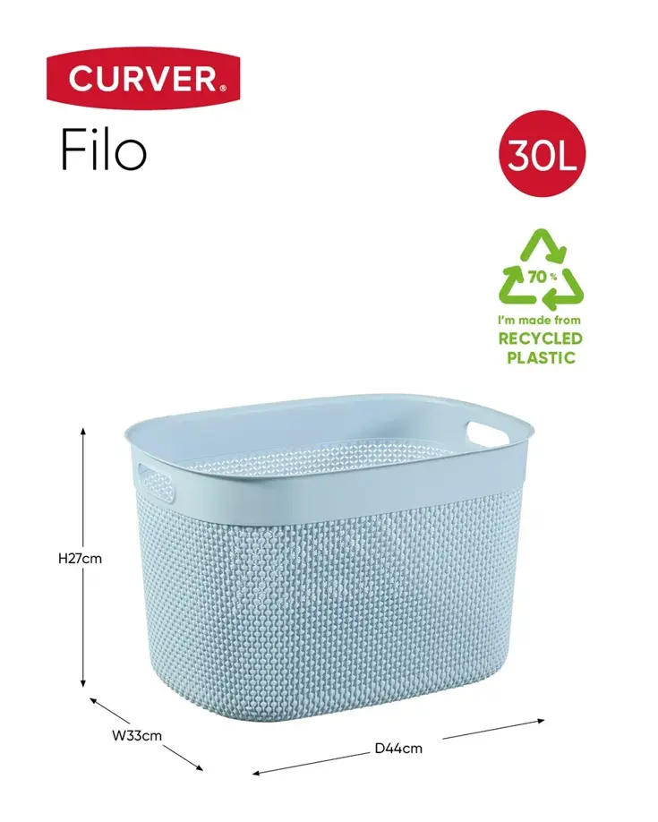 Filo Mand XL - 30L - Stone Blue