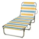 Ligbed Aluminium 3-Standen Opvouwbaar - Hem