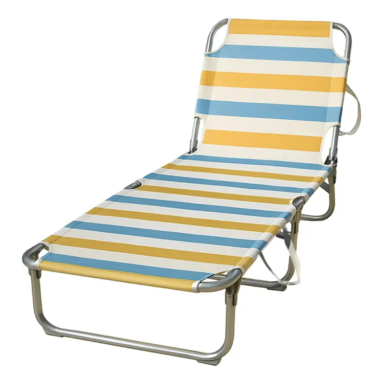 Ligbed Aluminium 3-Standen Opvouwbaar -