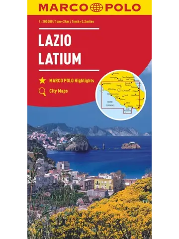 Wegenkaart 09 Latium - Lazio