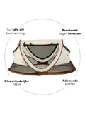 Peuter luxe campingbedje - Zelfopblaasbare matras