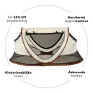 Peuter luxe campingbedje - Zelfopblaasbare matras