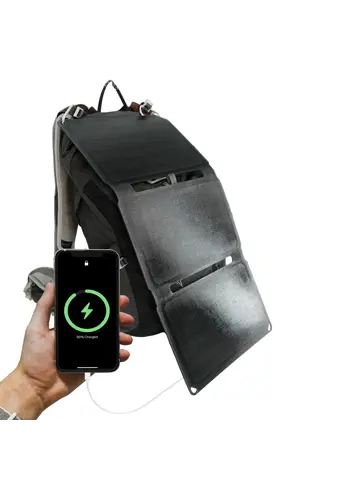 SOP10200 Zwart Draagbaar Zonnepaneel