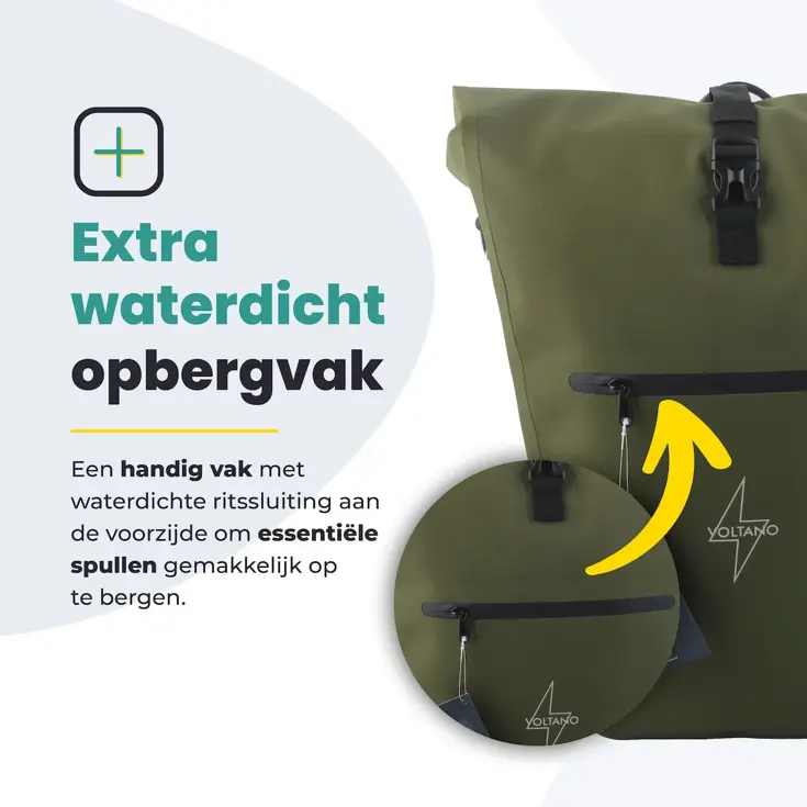 Voltano Luxe E‑bike Fietstas 28 L