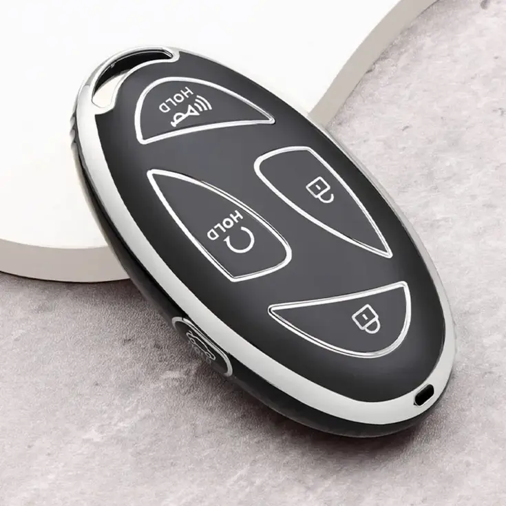 TPU Sleutelhoesje voor Hyundai zwart L5