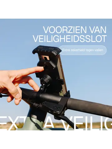 Telefoonhouder Fiets met Automatische Sluiting
