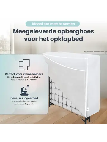 Troonz Campingbed Napoli - 90 x 200 - Set