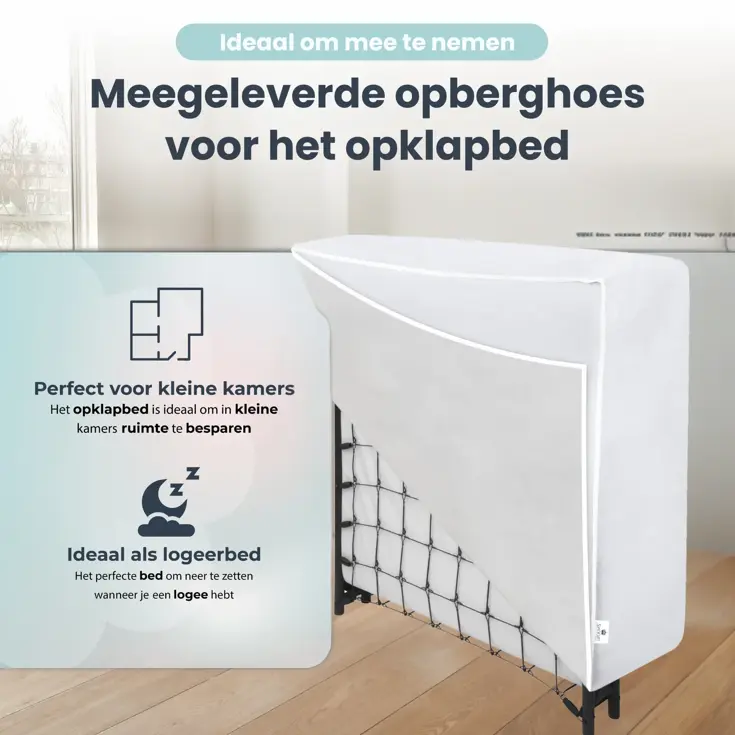 Troonz Campingbed Napoli - 90 x 200 - Set