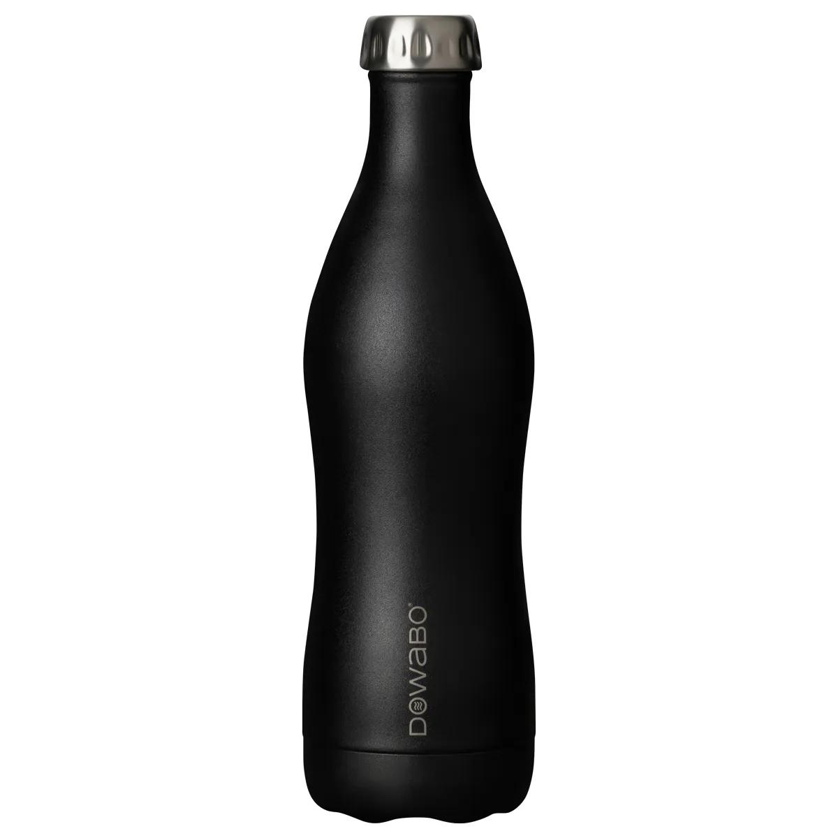 Dowabo  thermosfles Black Sun  Zwart