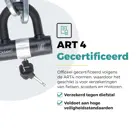 Voltano ART4 Kettingslot Motor Met U Lock