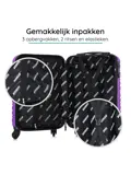 Kofferset XS ABS 29L met TSA-slot en 360° wielen