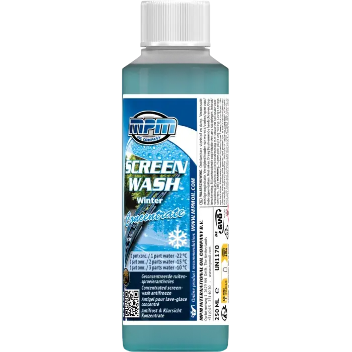 250 ml  winter ruitensproeiervloeistof