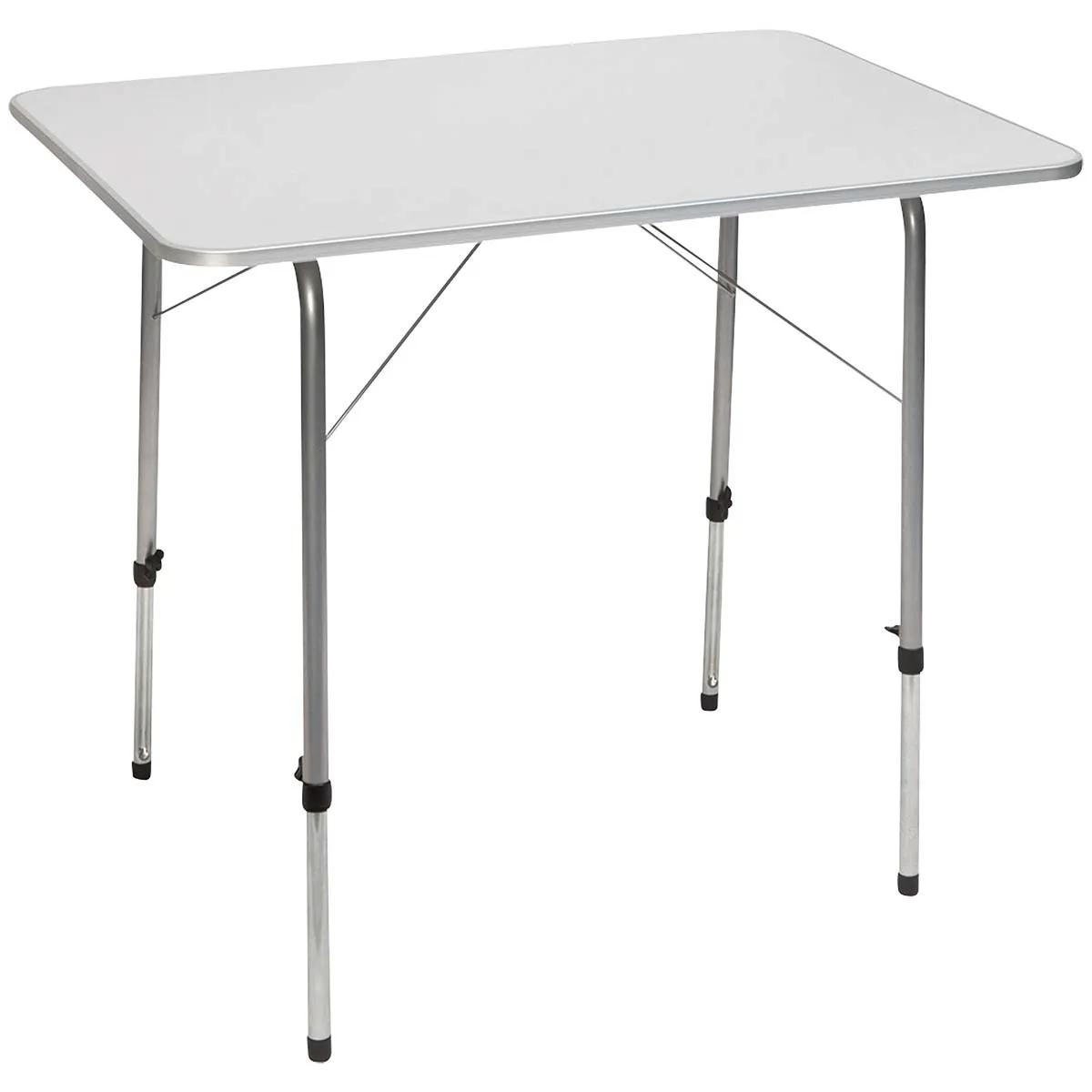 Bo-camp  Campingtafel Verstelbaar 80x60 cm  Grijs main product image