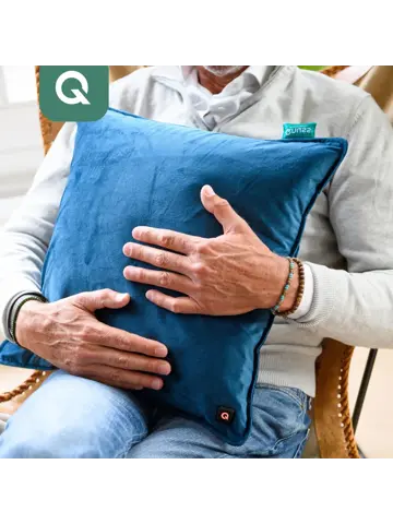 Qnuss Warmtekussen Fluweel 45x45