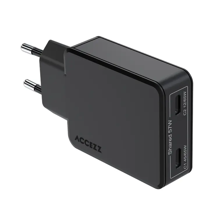 Ultra Slim GaN Charger 65W - 2x USB-C