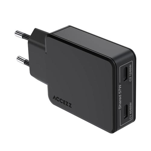 Ultra Slim GaN Charger 65W - 2x USB-C