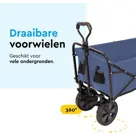 Bolderkar - Opvouwbaar - 80 KG