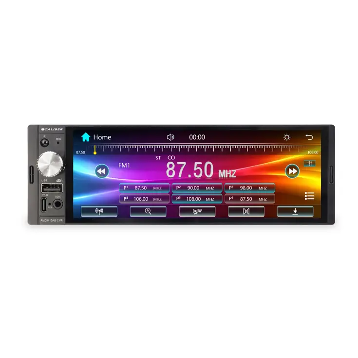 1 DIN Autoradio met CarPlay & DAB+