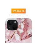 R2B iPhone 14 Hoesje Marmer + Screenprotector