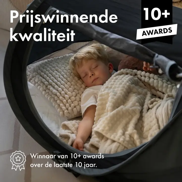 Peuter luxe campingbedje - Zelfopblaasbare matras