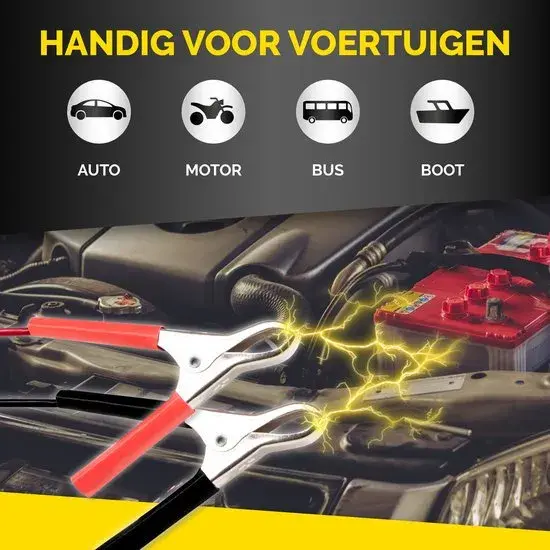 Acculader 6/12V 6 fasen IP65
