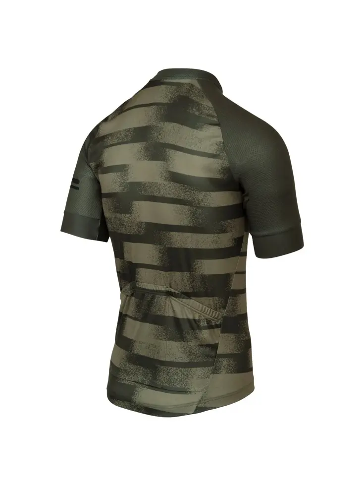 Grainy Stripe Fietsshirt Essential Heren